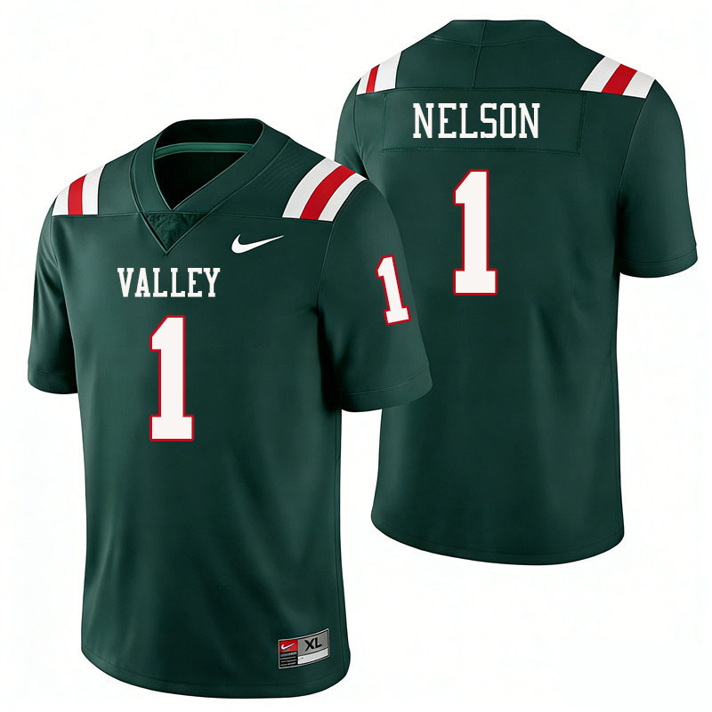 Mississippi Valley State Delta Devils #1 Cameron Nelson College Football Jerseys,Uniforms Stitched-G